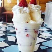 Fresas con Helado