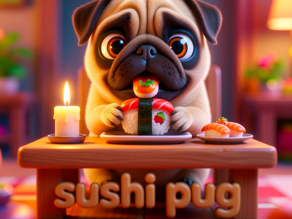 Sushi Pug