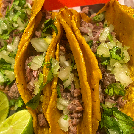 Orden de Tacos de Carne Asada
