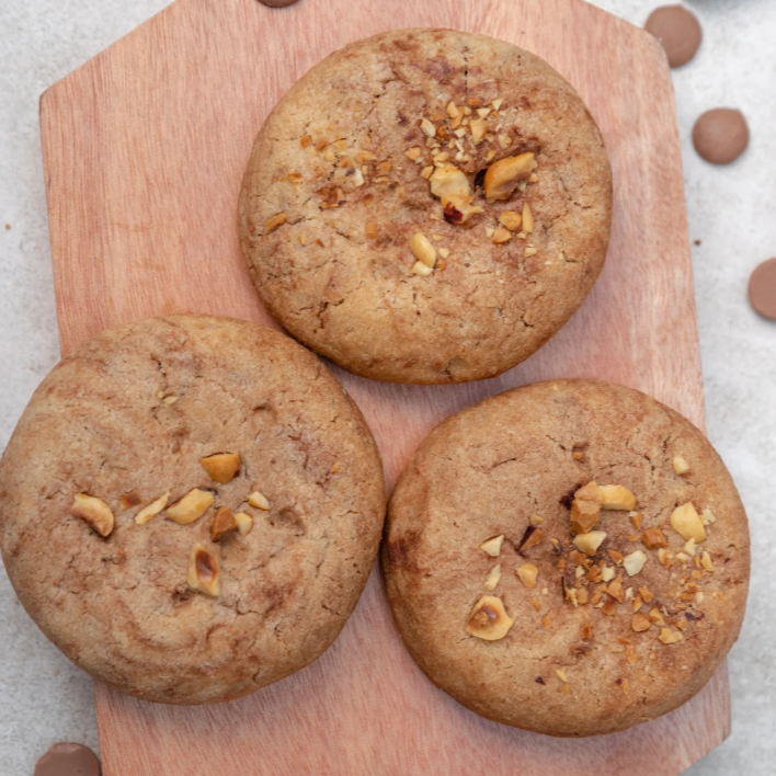 Galleta con relleno de Mantequilla de Maní y Choco