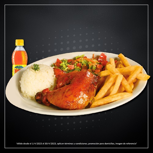 Bandeja con Pollo