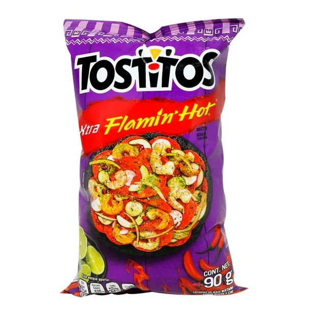 Tostitos con Elote Morados