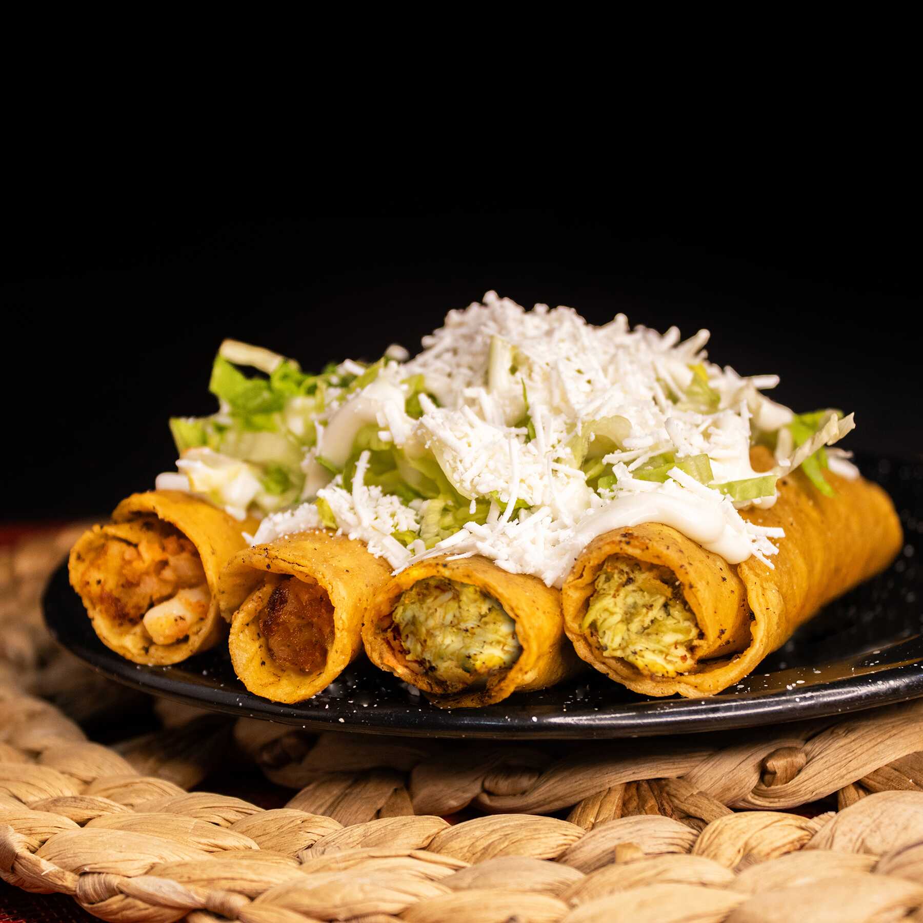Tacos Dorados (4 Piezas)