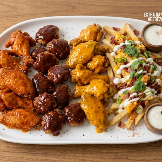 Combo Familiar 36 Alitas + Papas Especiales