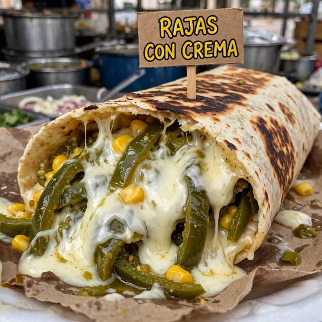 Rajas con crema