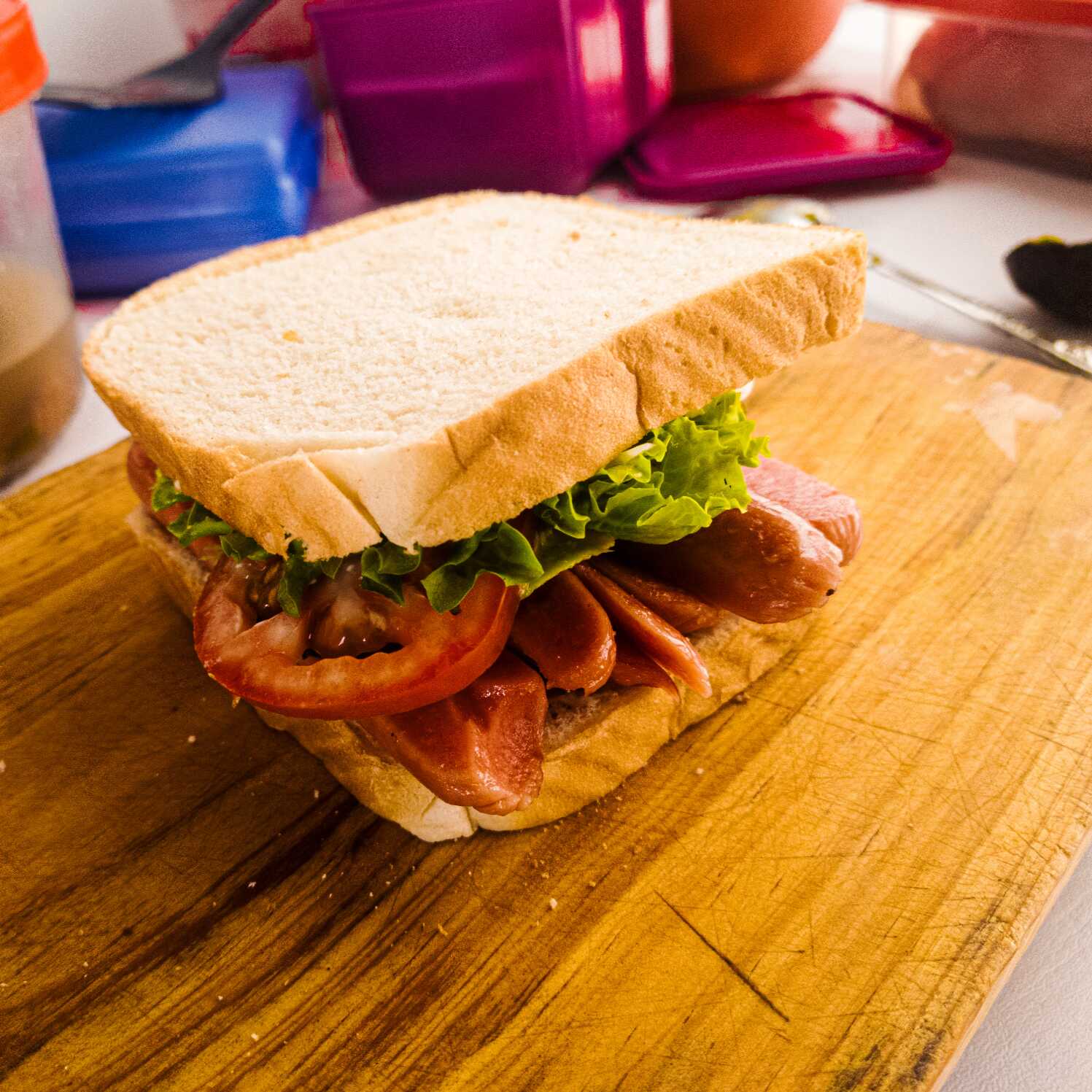 Sandwich de Salchicha
