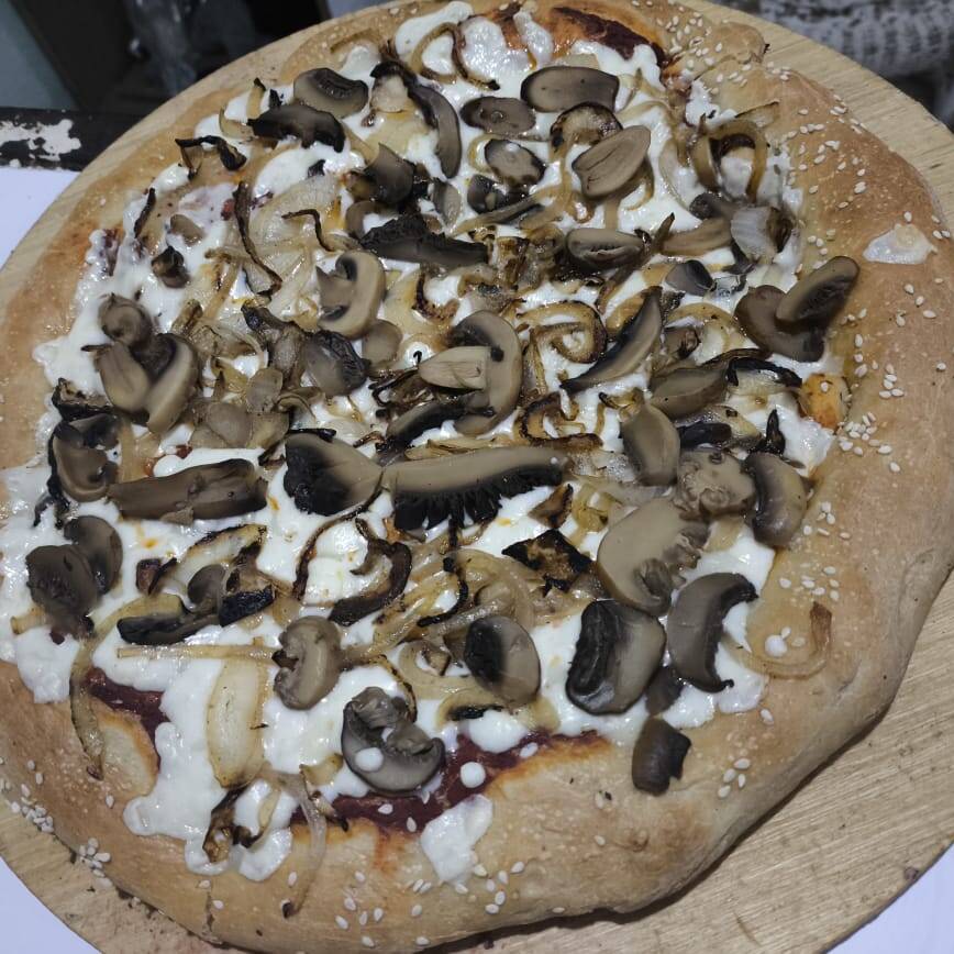 pizza de champiñes plus