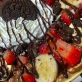 Waffle Oreo+ Banano+ Chocolate Hersheys