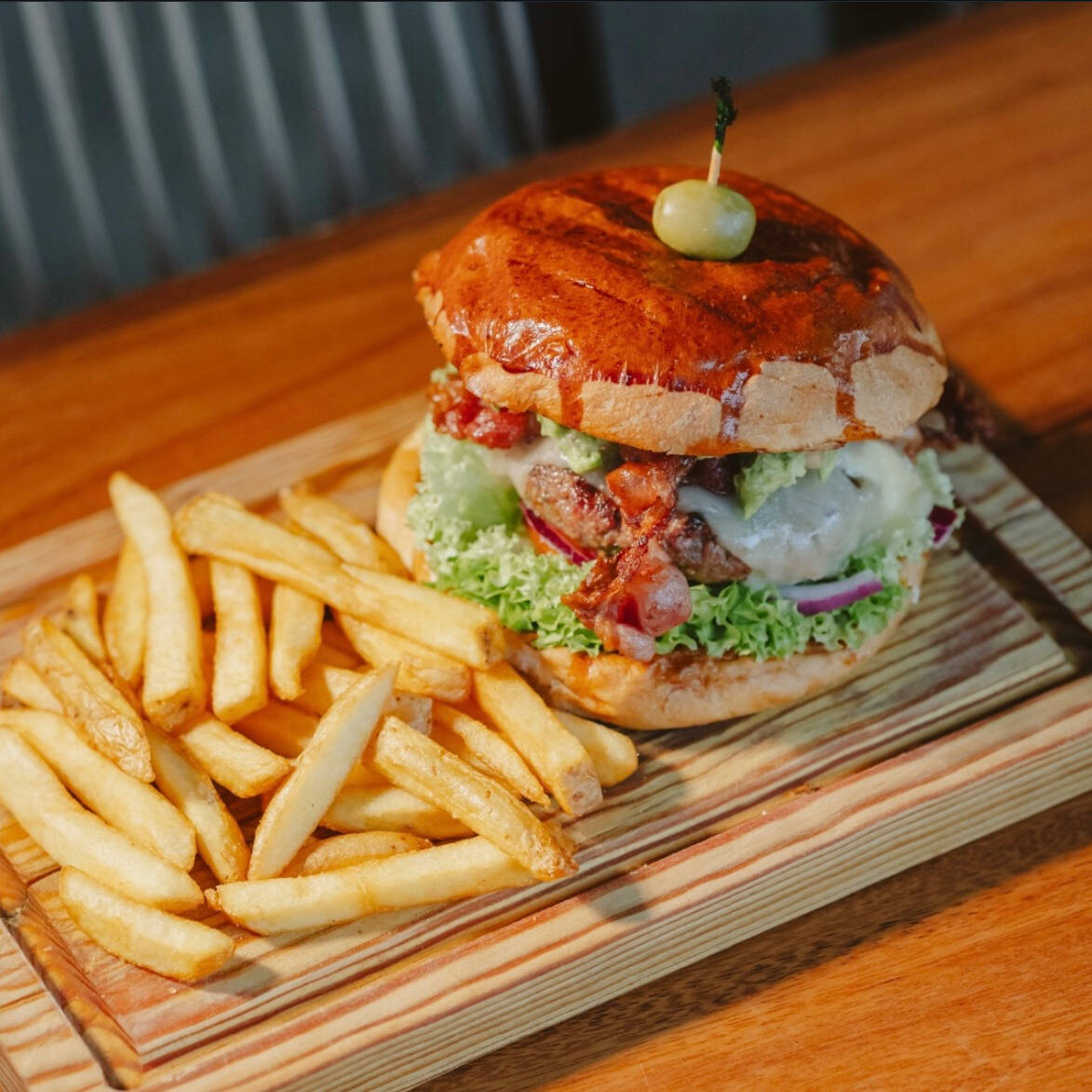 Hamburguesa Doble Queso