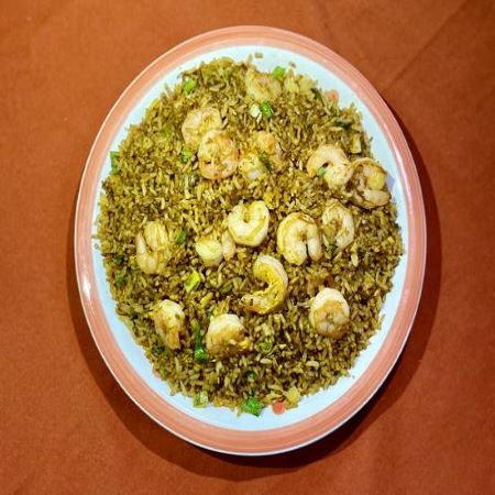 25--Arroz Frito  con Camarones