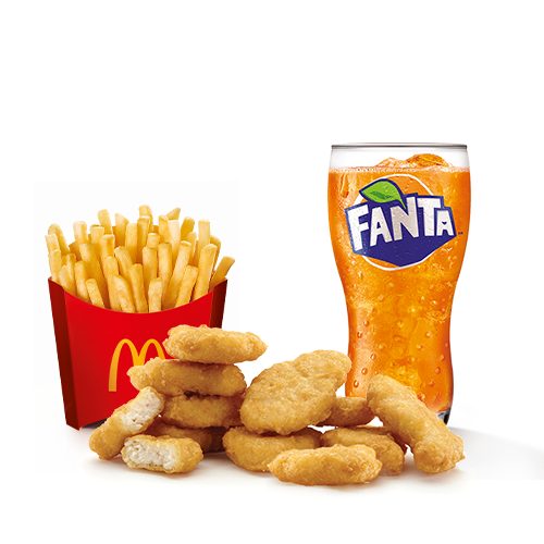 Os frangos empanados mais irresistíveis do Mcdonald’s com acompanhamento e bebida. Não utilize o campo de observações, as alterações devem ser realizadas no pedido