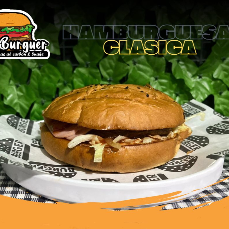 HAMBURGUESA CLASICA