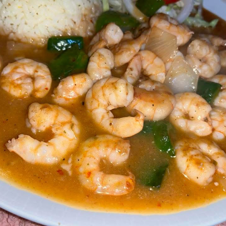 Camarones a la diabla