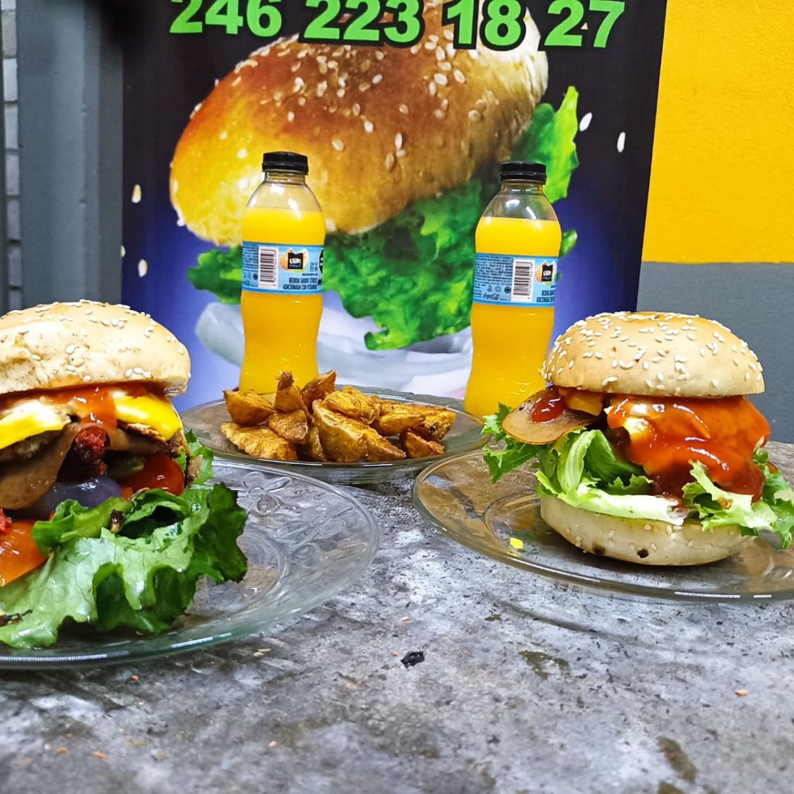 Combo BACHOBURGUER Hawaiana