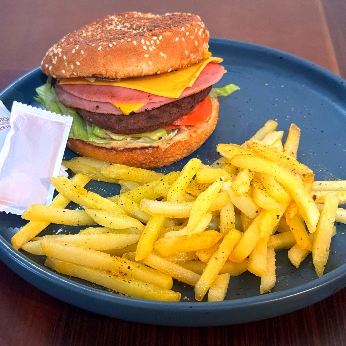 Hamburguesa con Papas