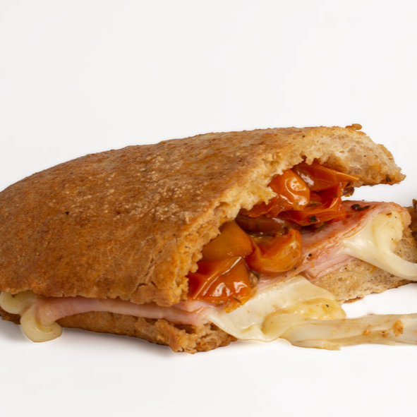 Torta de Jamón y Quesos Asados.