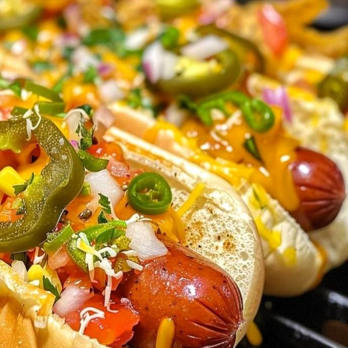 HOT-DOG CLASICO CON NACHOS Y PASTOR