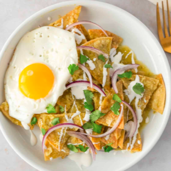 Chilaquiles con Guiso
