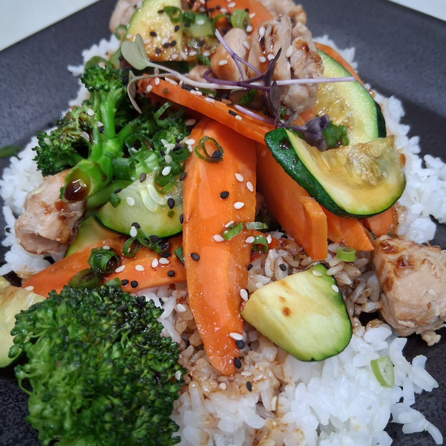 TERIYAKI DE POLLO 1 X