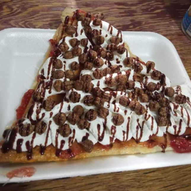 Crepa con Mermelada de Fresa
