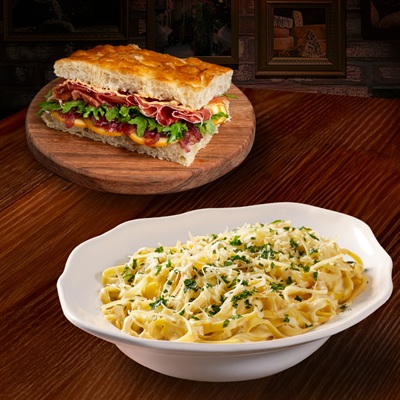 Pasta + Focaccia