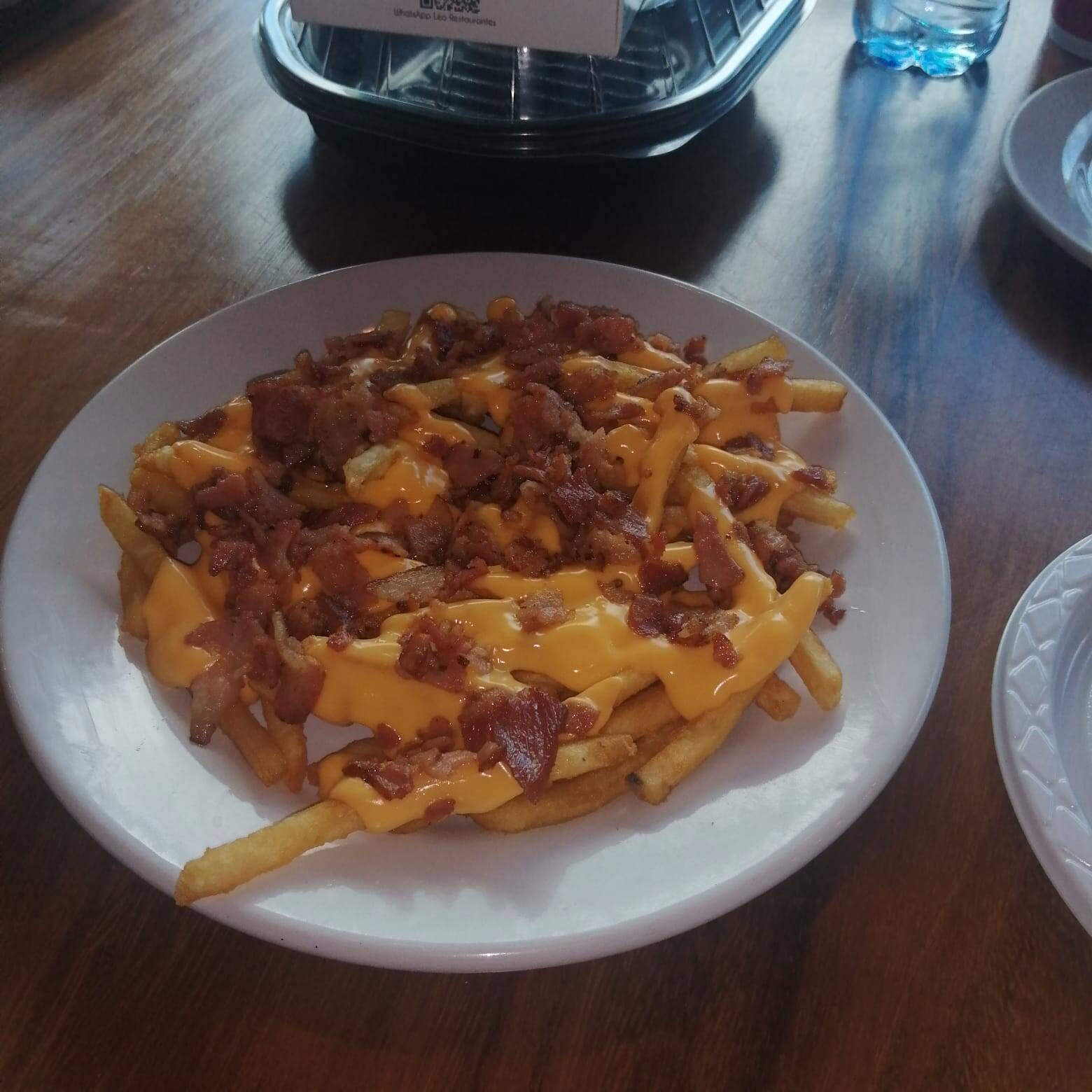 Papas cheddar