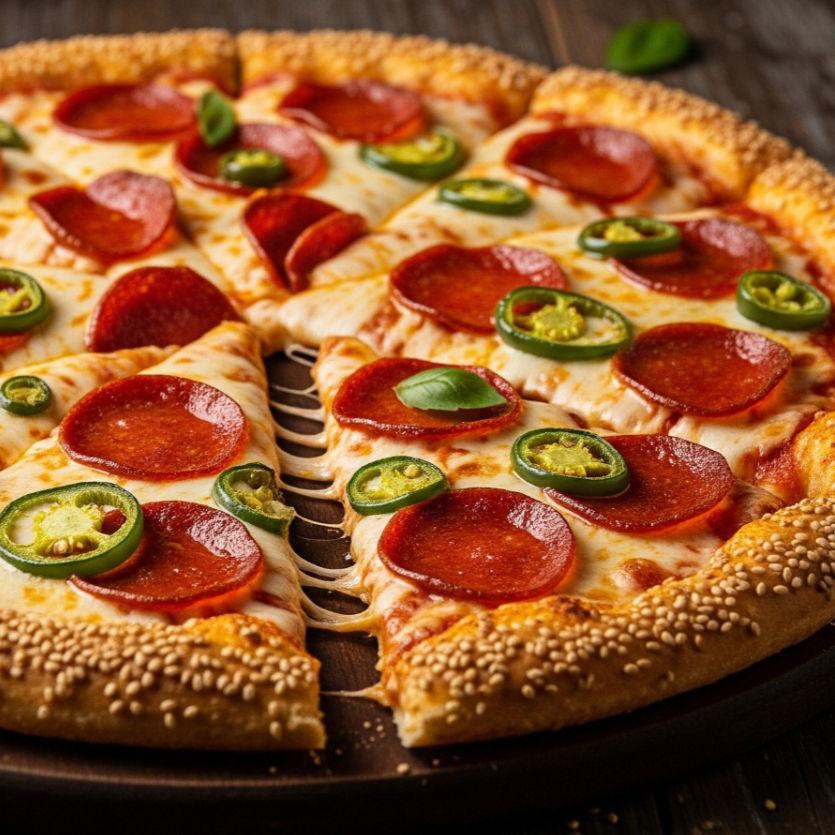Pizza Pepperoni Chilito Jalapeño (40cm)
