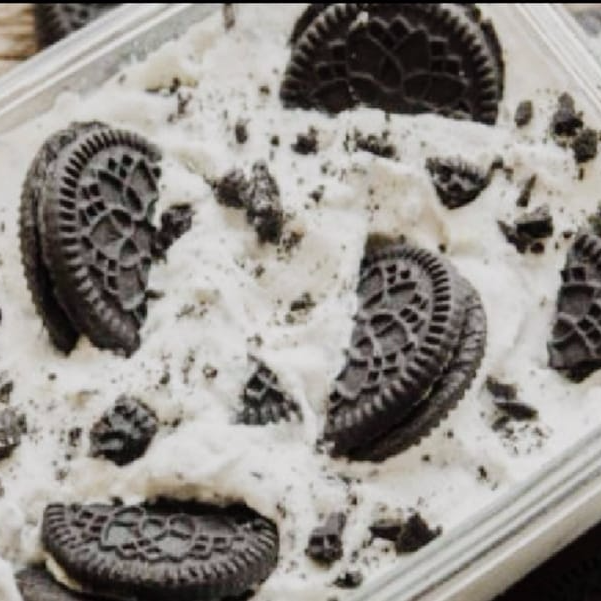 Helado de oreo