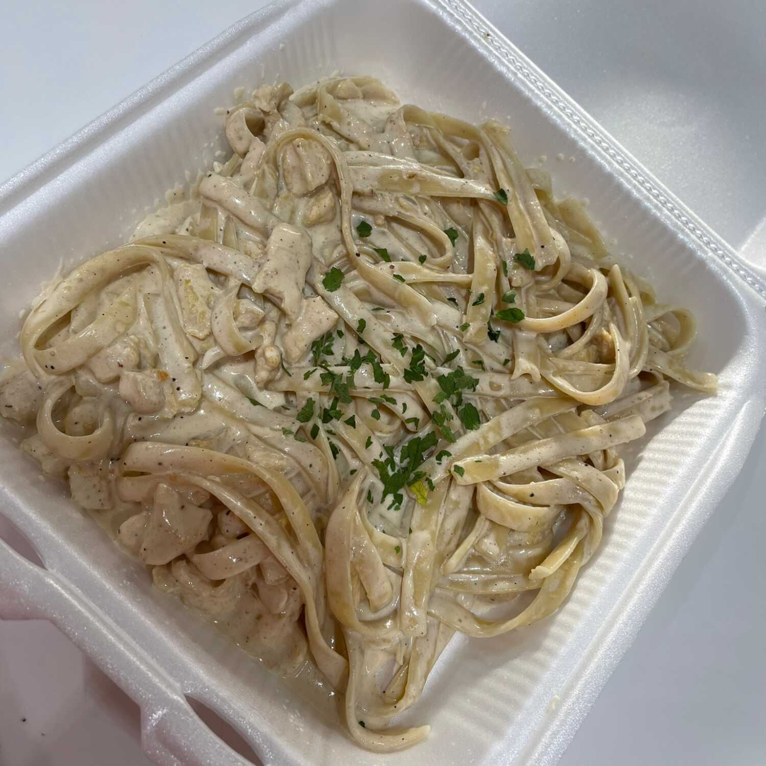Fetuccini con Pollo