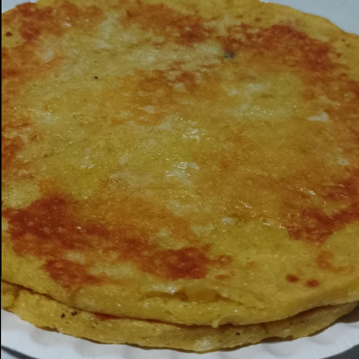 Tortilla Palmeada con Queso.