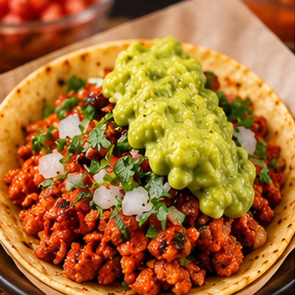 Taco de Chorizo Español