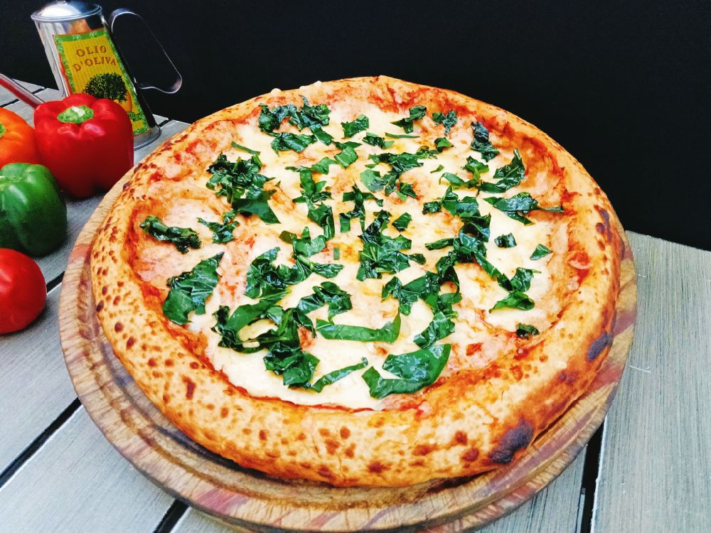 Pizza Solo Espinaca