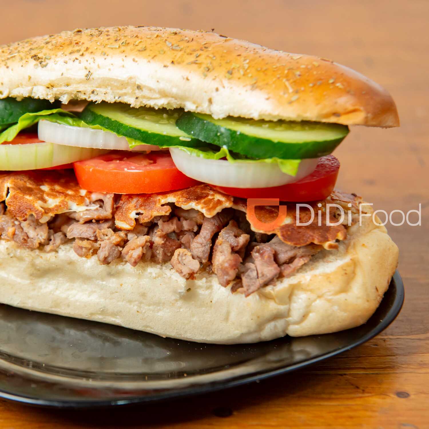 baguette Asada/ Costra de queso