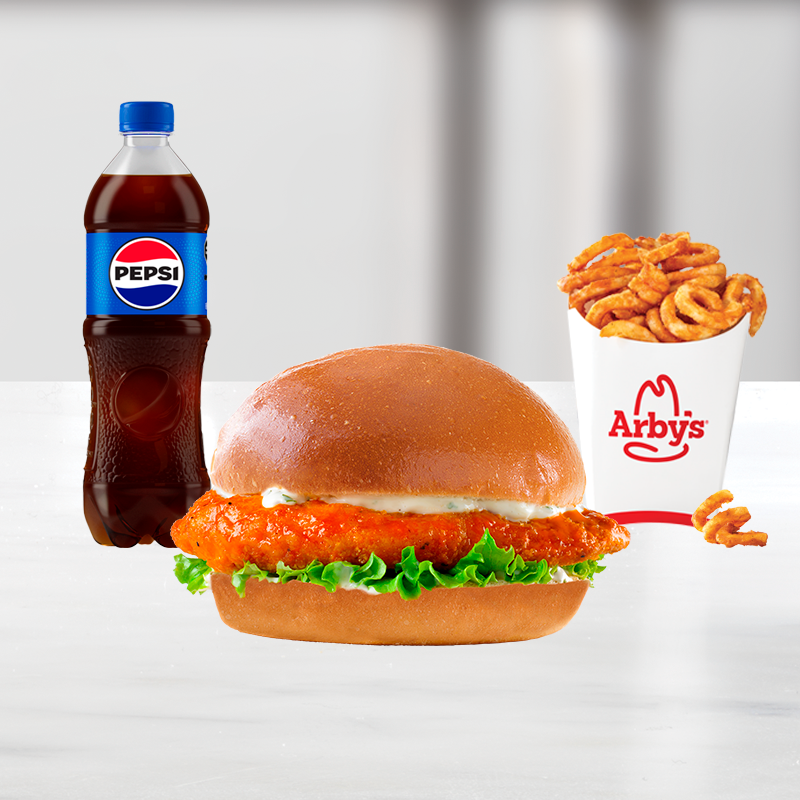 Buffalo Chicken Stack (Medium Combo Meal)