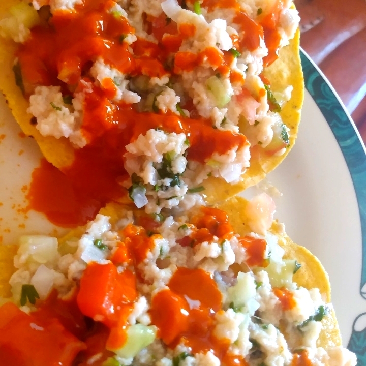 Tostada de Ceviche