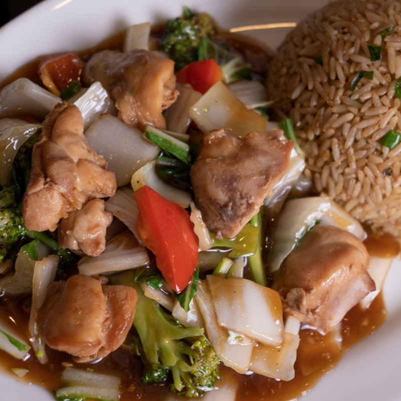 Pollo en Trozos con Verduras