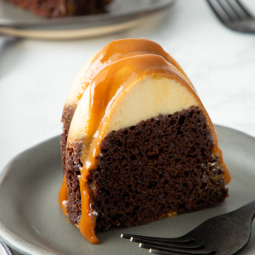 🍰Rebanada de Chocoflan🍰