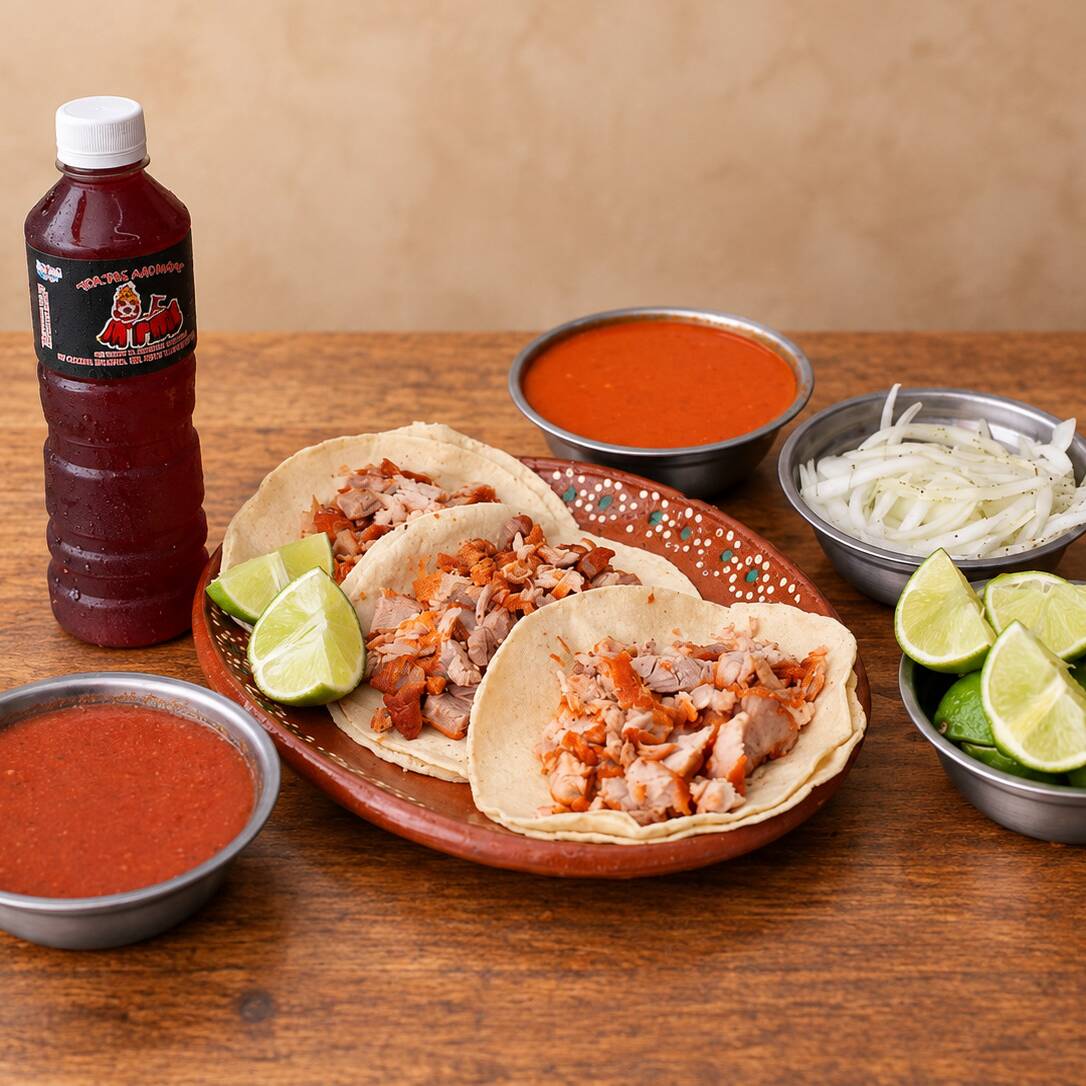 Trío de Carnitas M’Pike