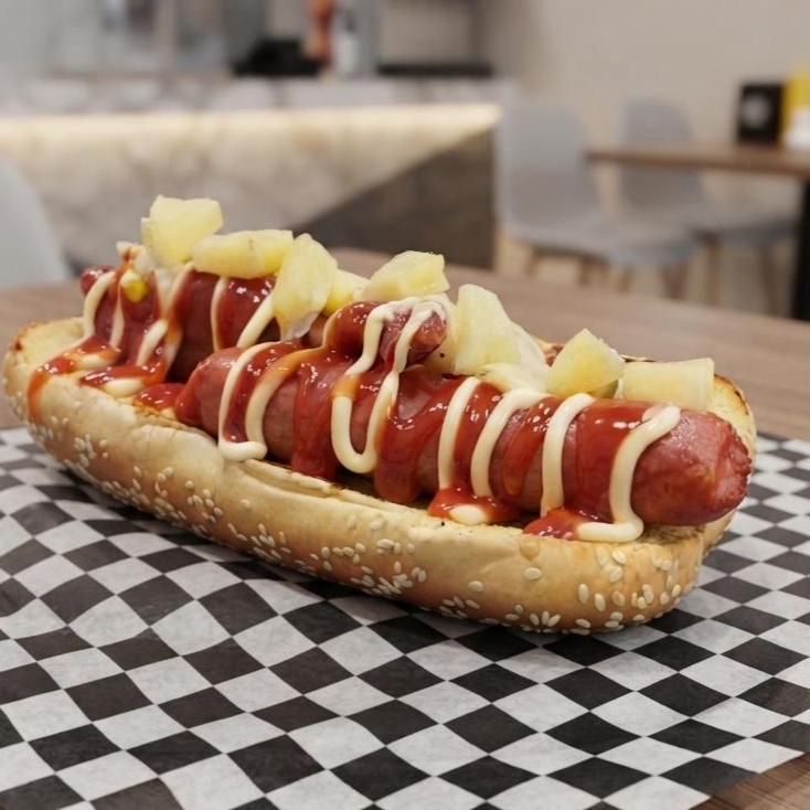 Hot-dog Hawaiano