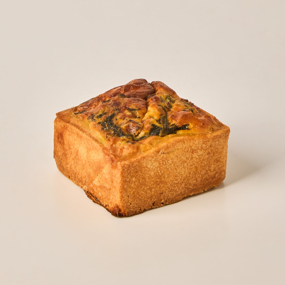 Porción de Quiche Hongo y Espinaca