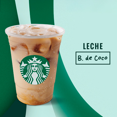 Helado Latte Bebida de Coco