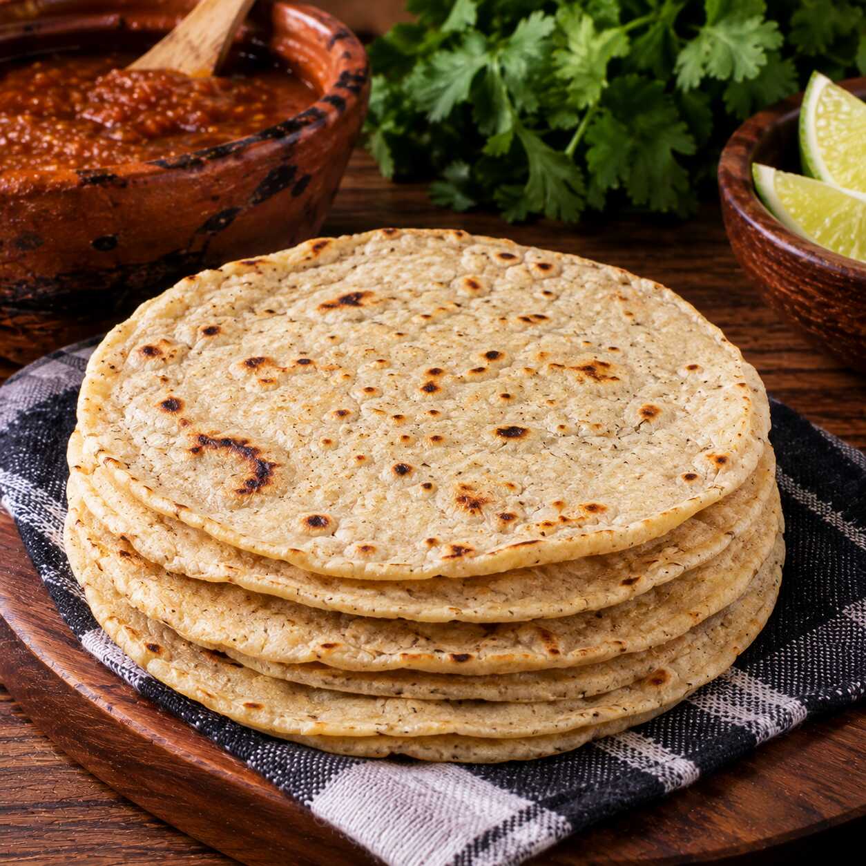 5 Tortillas De Mano