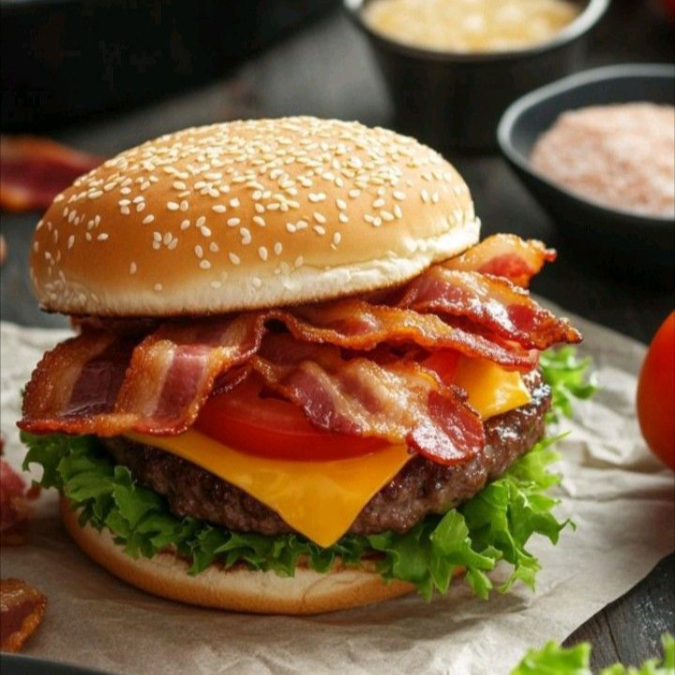 HAMBURGUESA SUPER TOCINO