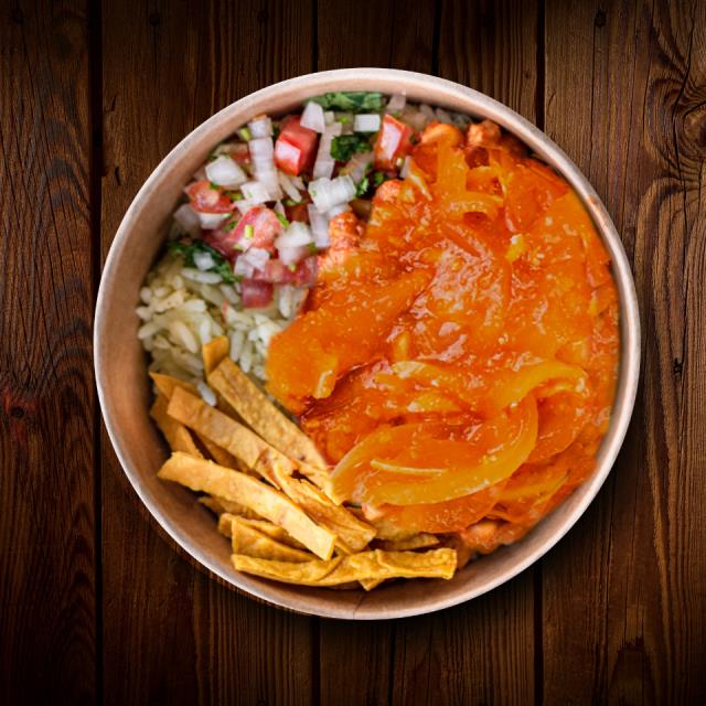 BOWL TINGA DE POLLO