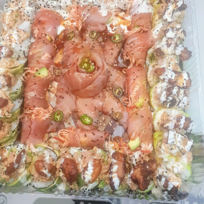 CHAROLA SUSHI Y SASHIMI