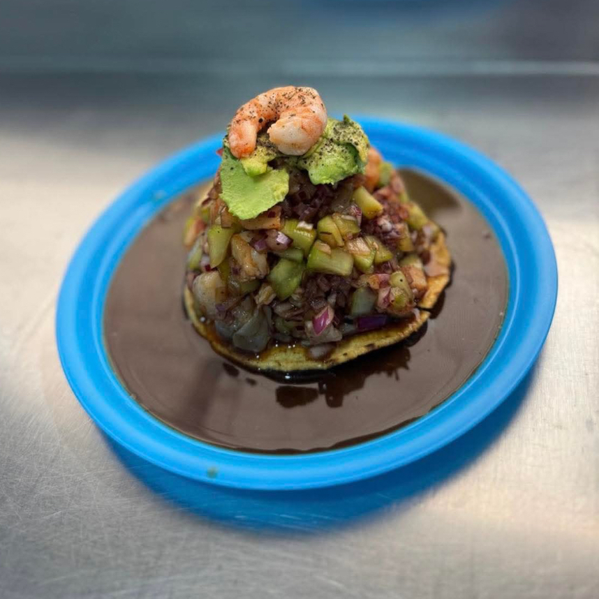 Tostada de Ceviche