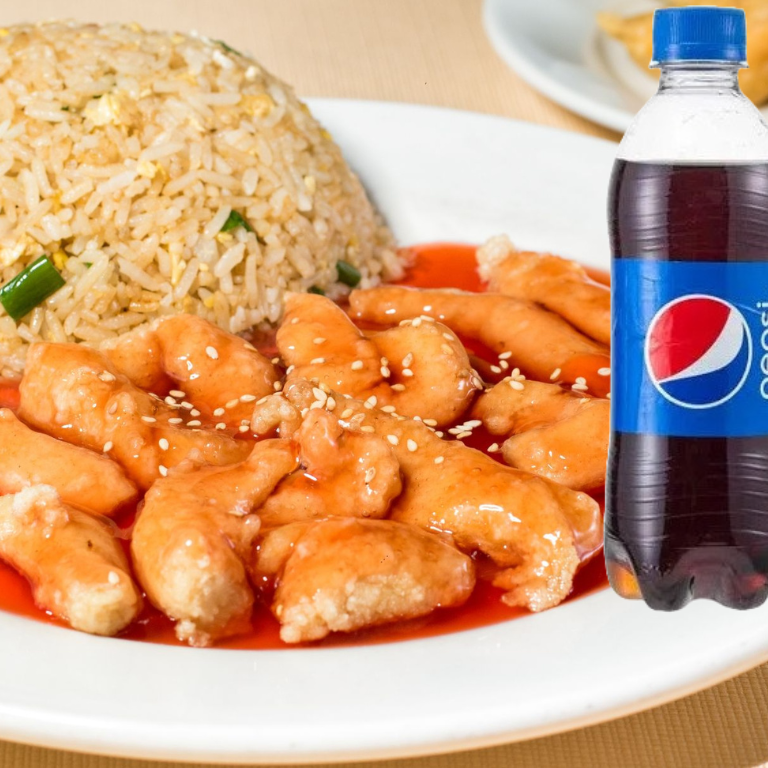 Pollo Tipakay + Gaseosa
