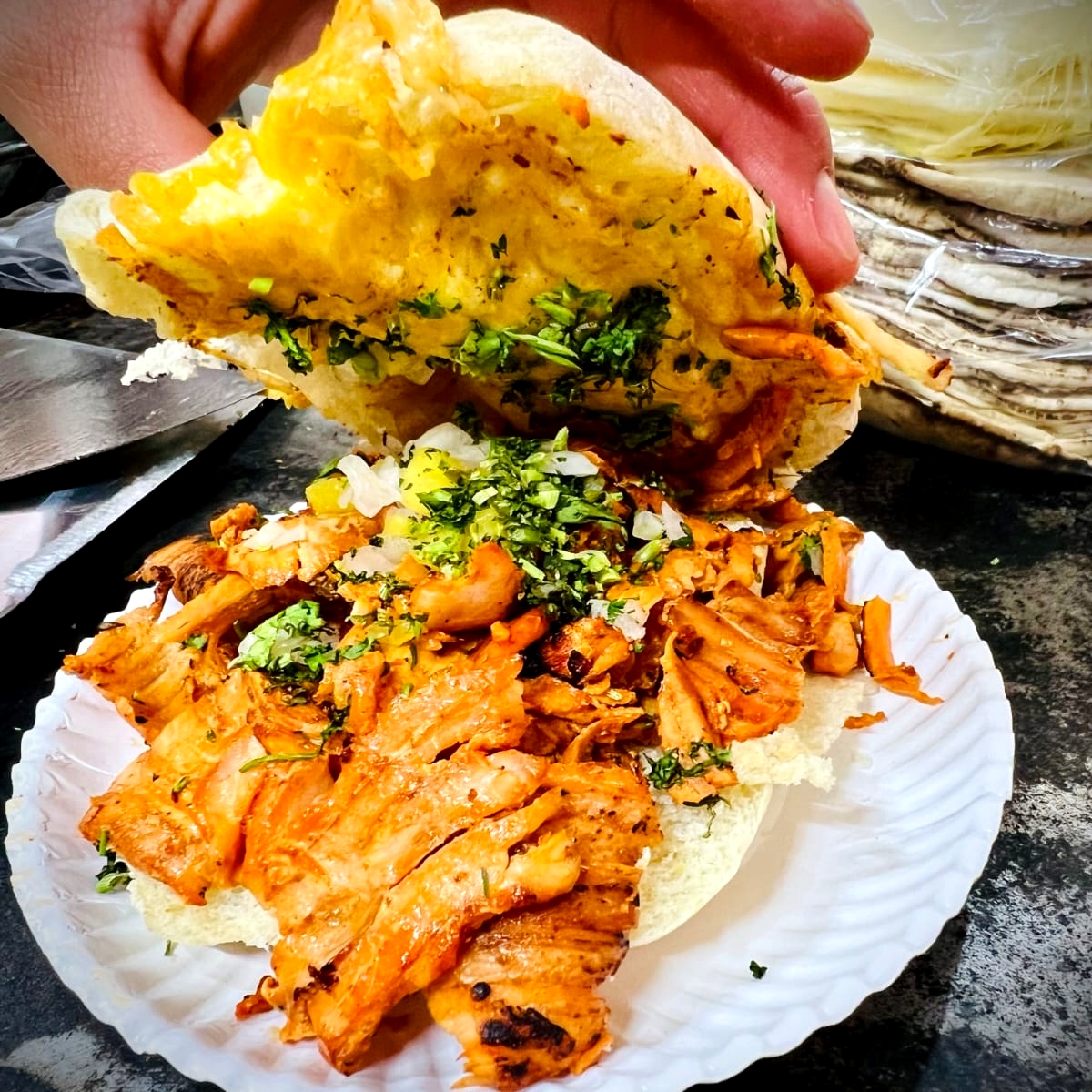 Torta Pastor con Queso