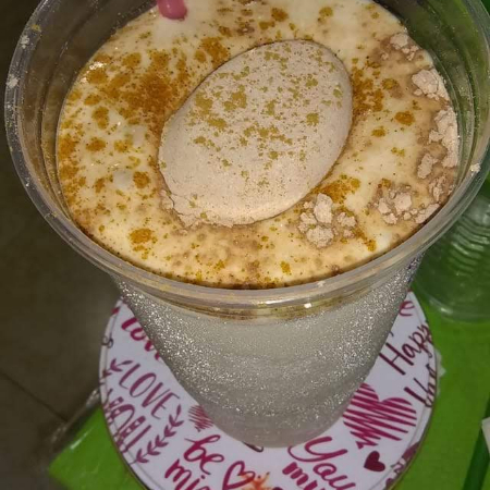 malteada de dulce de leche