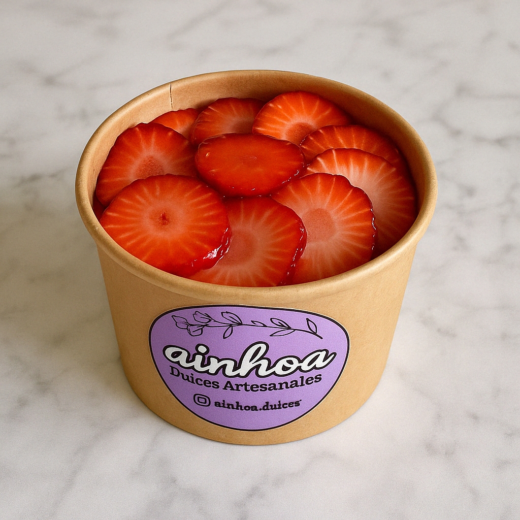 Tartaleta de Fresas Cuchareable